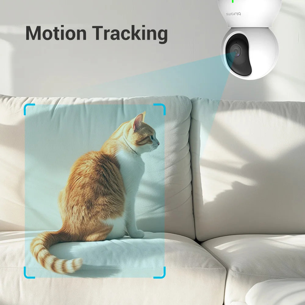 360° Indoor Pet Camera in White