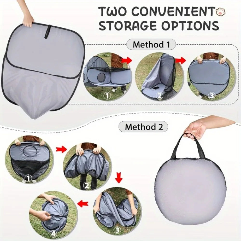 Foldable Cat Play Tent