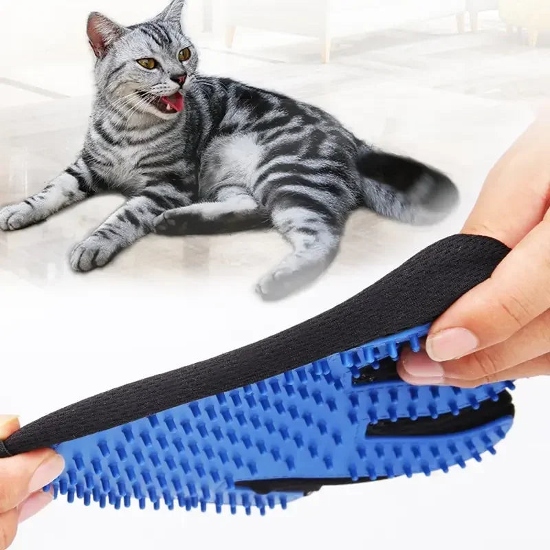 Pet Hair Removal Grooming Gloves