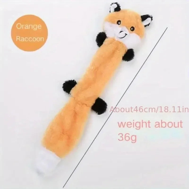 Bite-Resistant Plush Dog Chew Toy