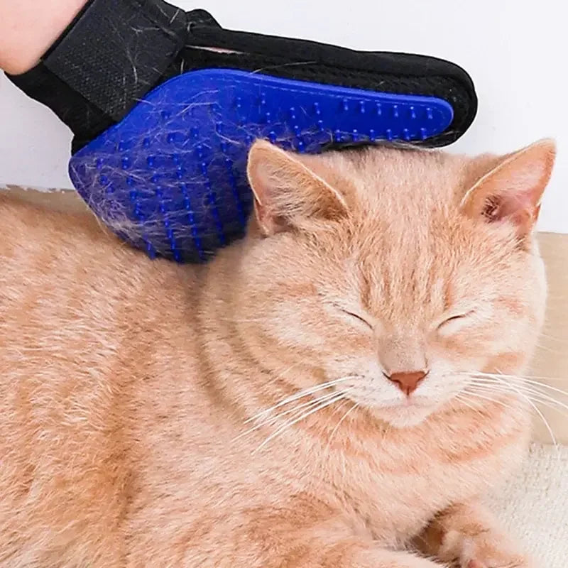 Pet Hair Removal Grooming Gloves