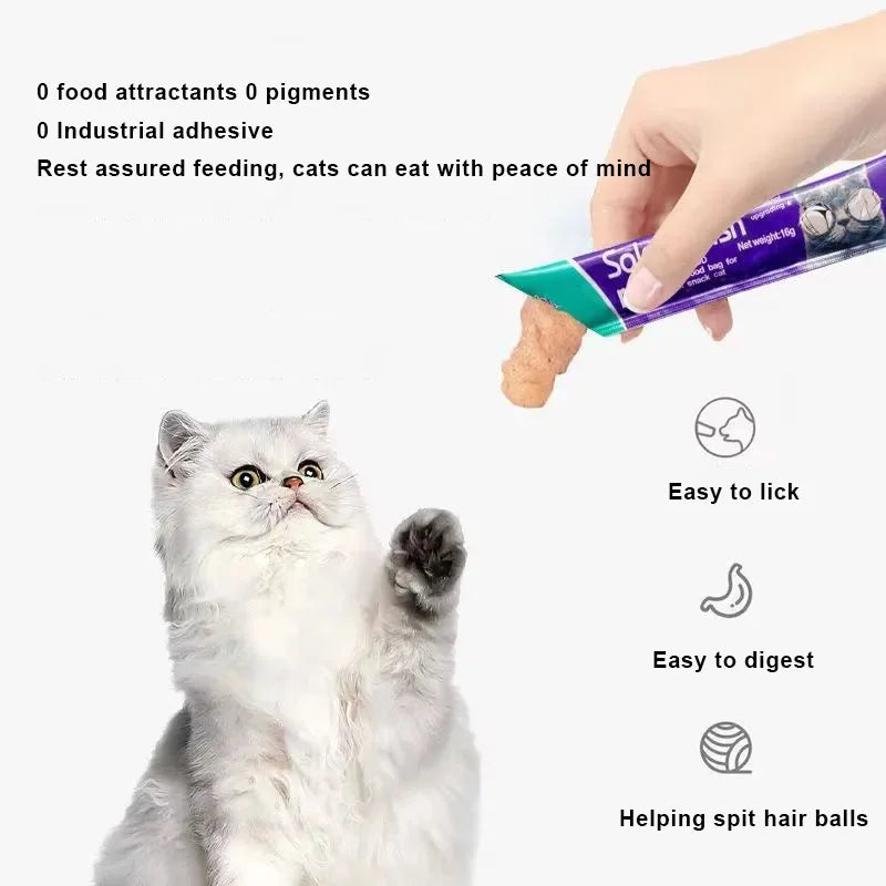 Mixed Seafood Cat Treat Strips