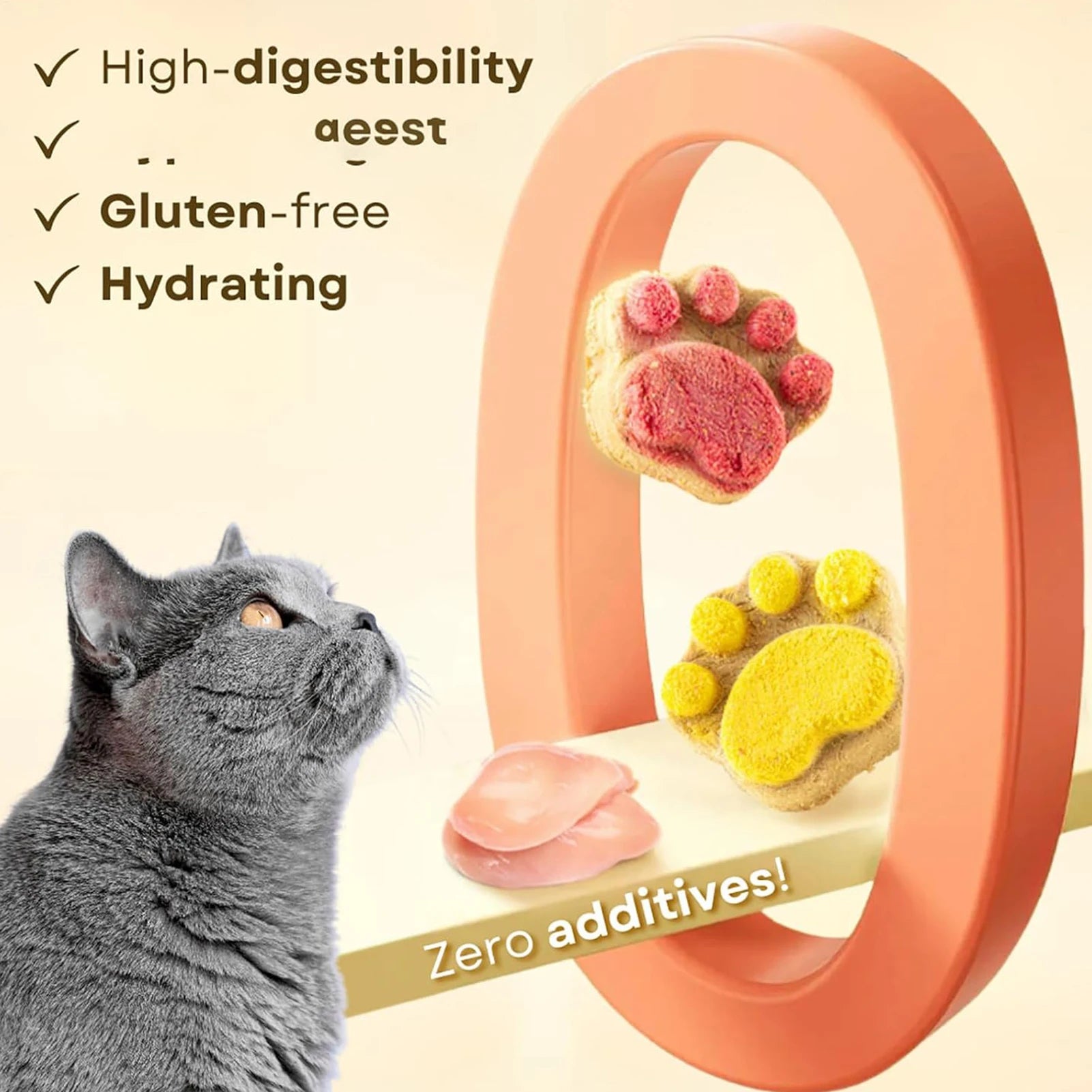 Paw-Shaped Cat Treats