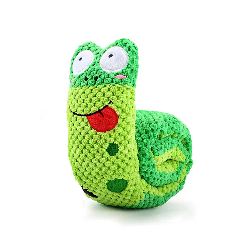 Interactive Snail Puzzle Dog Toy