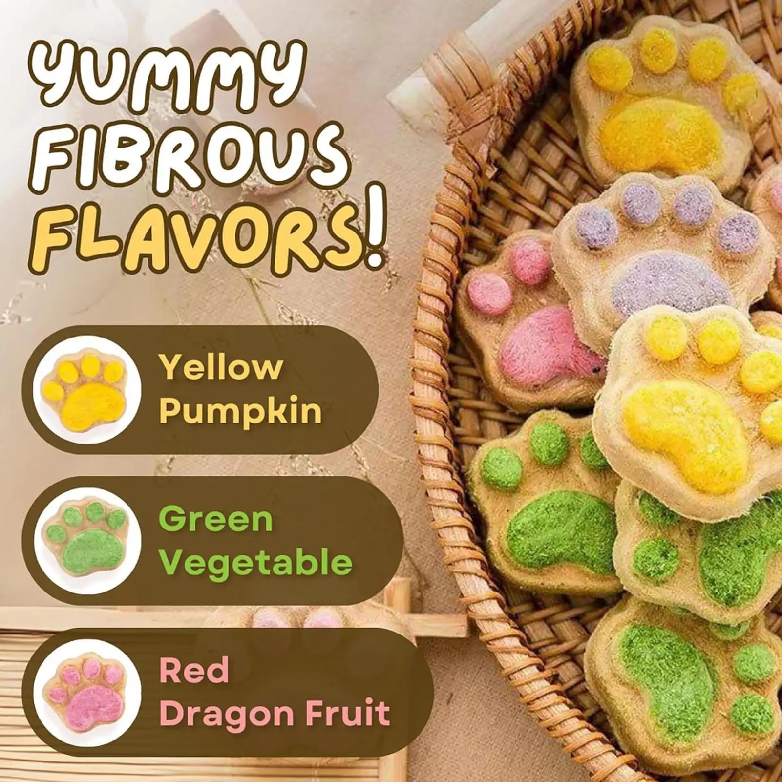 Paw-Shaped Cat Treats