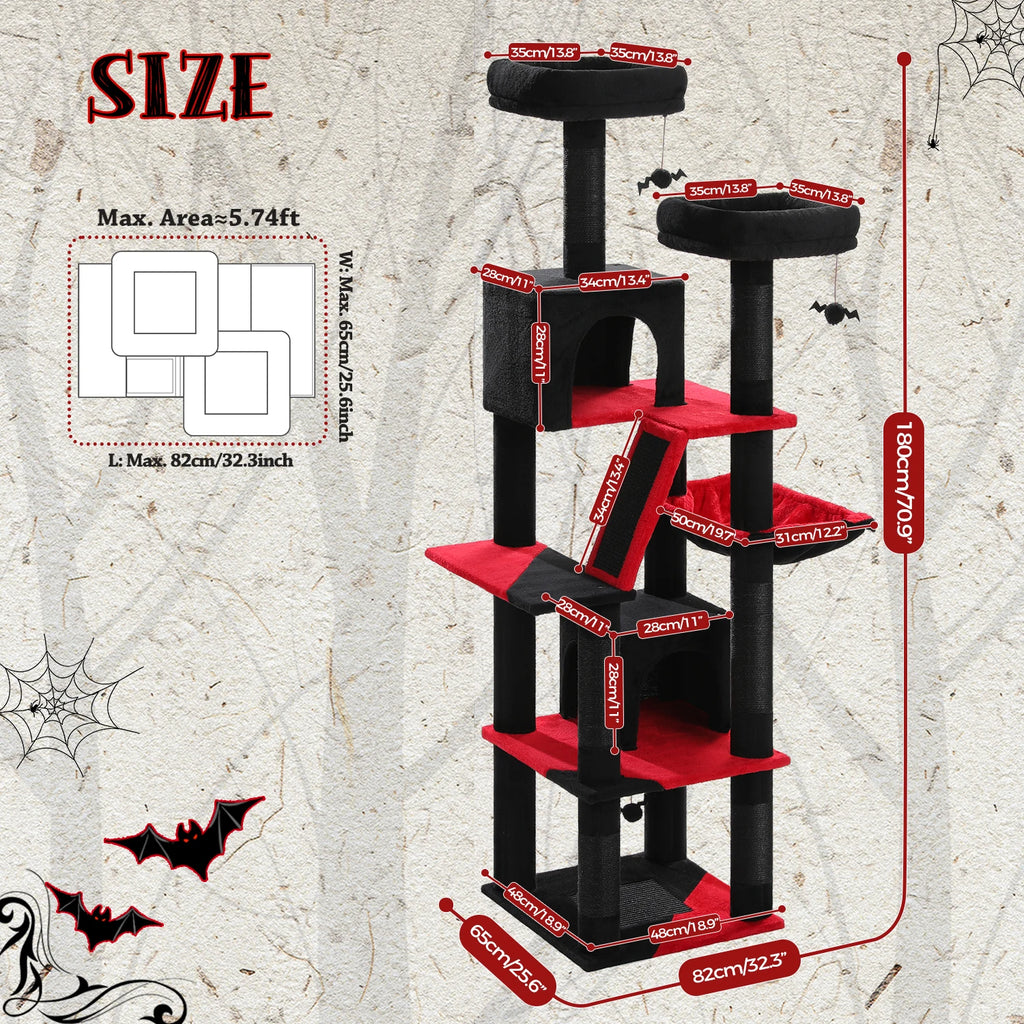 Multi-Level Cat Tree Tower