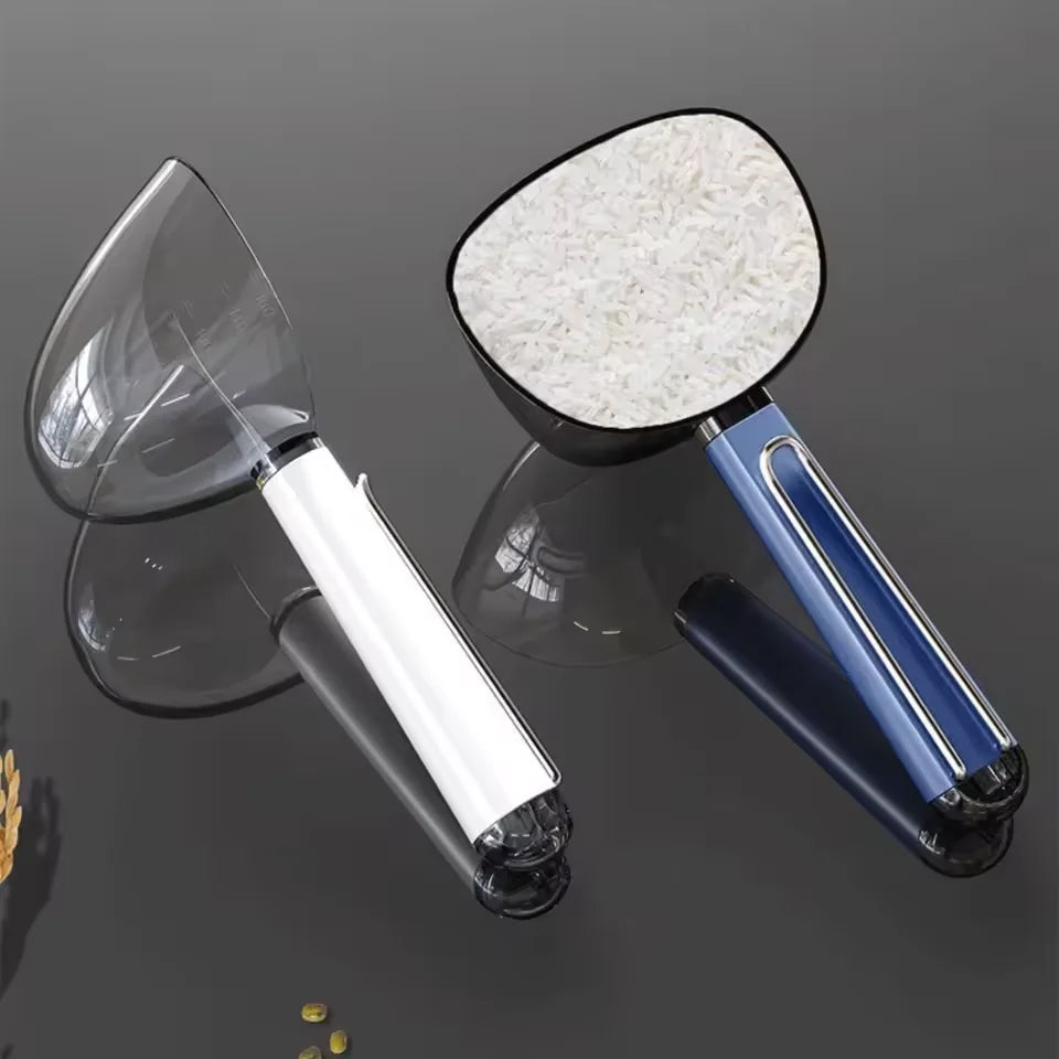 Pet Food Measuring Scoop with Clip