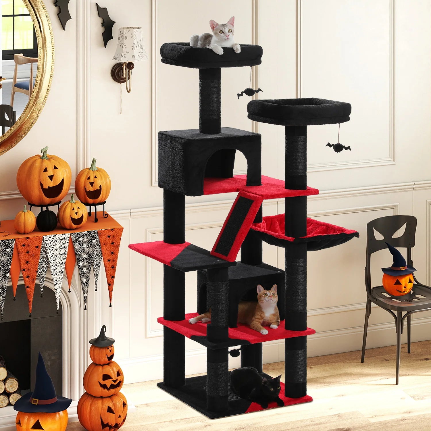 Multi-Level Cat Tree Tower