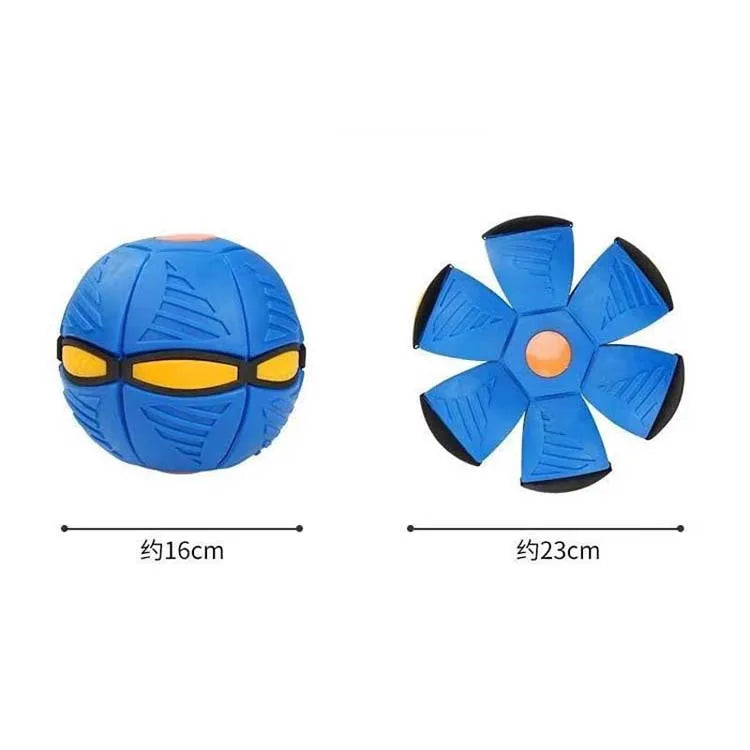 Flying UFO Morph Ball Dog Toy