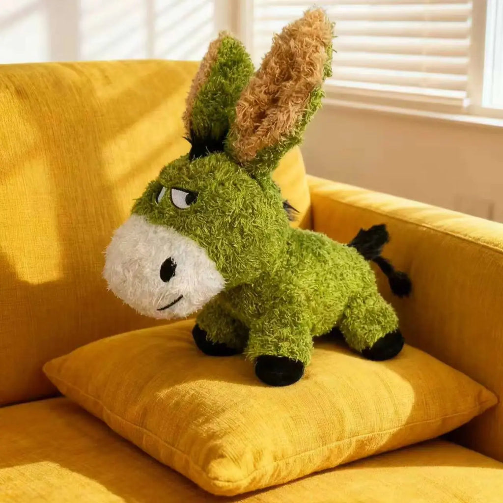 Interactive Plush Donkey Dog Toy