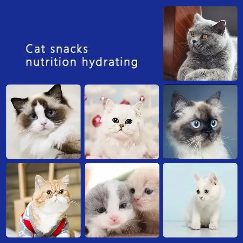Mixed Seafood Cat Treat Strips