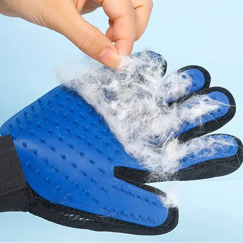 Pet Hair Removal Grooming Gloves