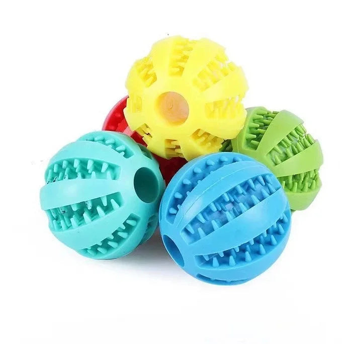 Interactive Silicone Treat Ball for Dogs & Cats