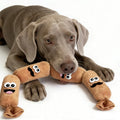 Squeaky Sausage Plush Dog Toy