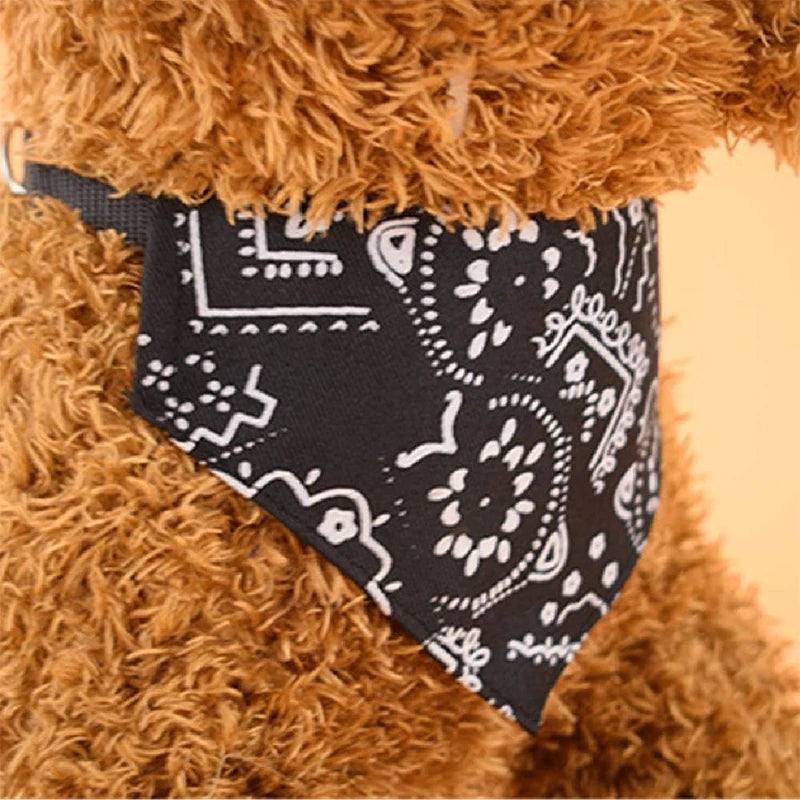 Printed Adjustable Pet Bandana