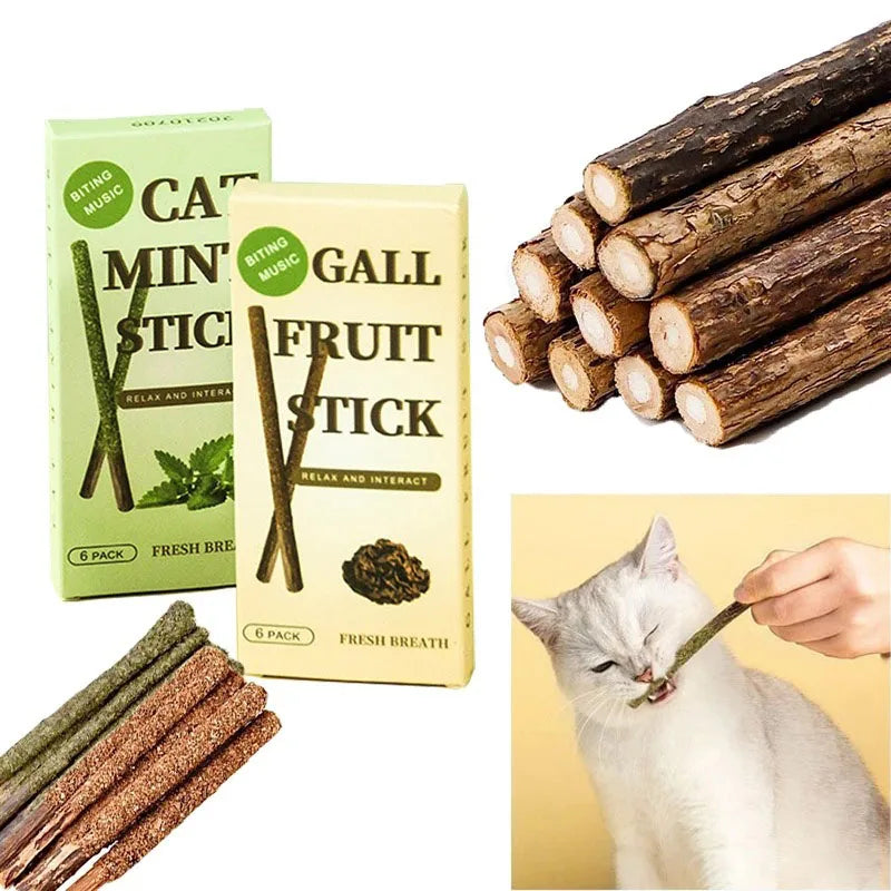 Natural Silvervine Cat Chew Stick