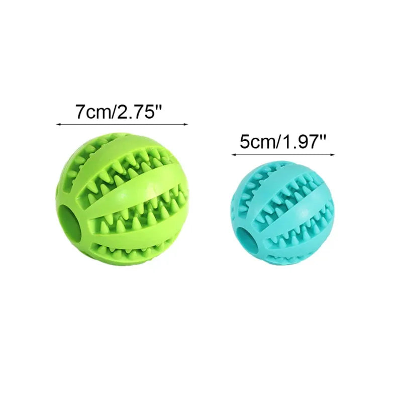 Interactive Silicone Treat Ball for Dogs & Cats
