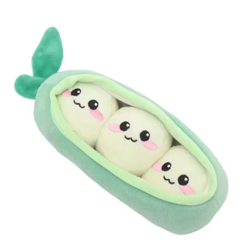 Squeaky Sausage Plush Dog Toy
