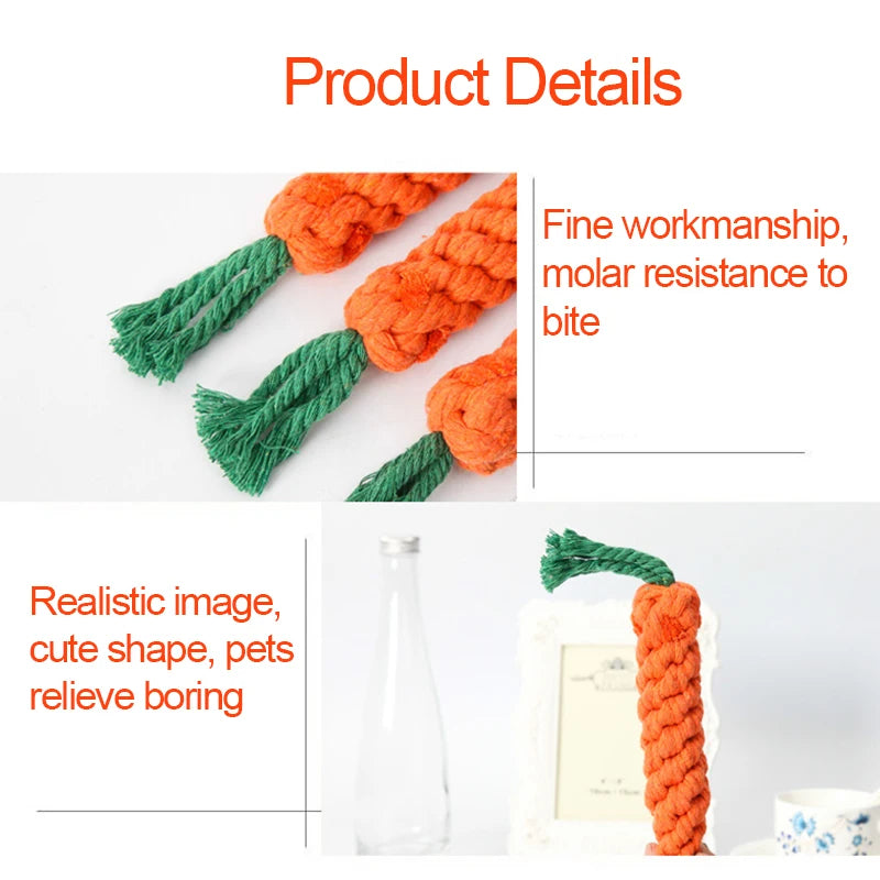 Braided Cotton Rope Dog Toy
