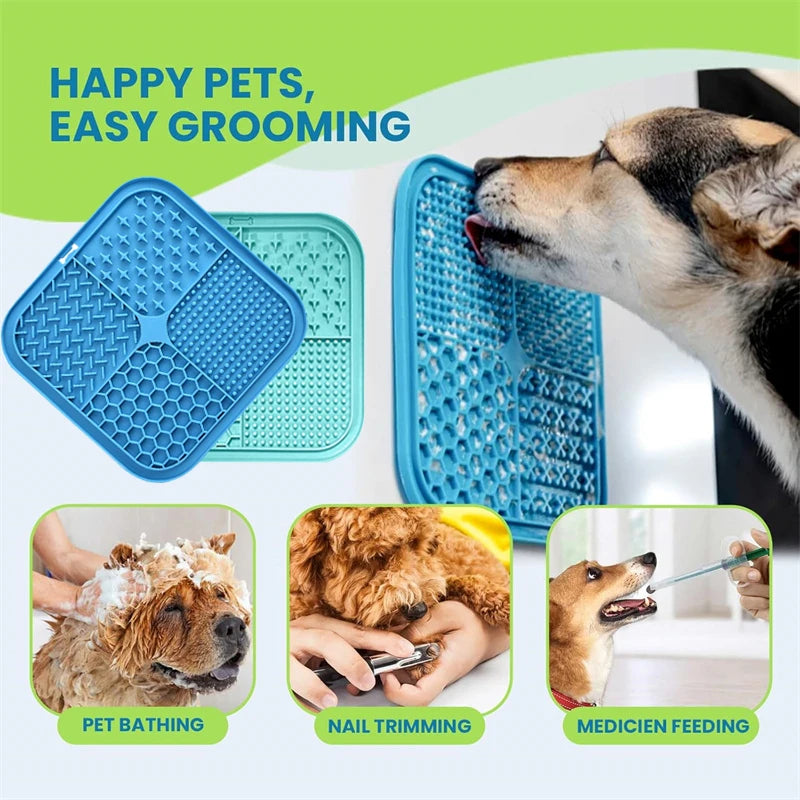 Suction Cup Lick Mat for Dogs & Cats
