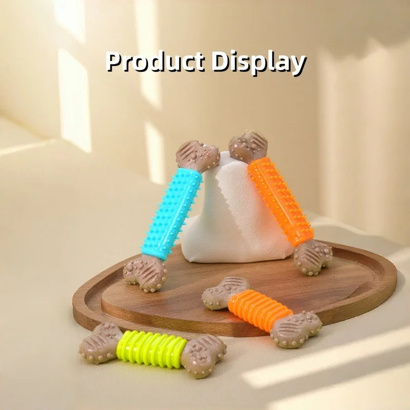 Durable Bone-Shaped Dog Chew Toy