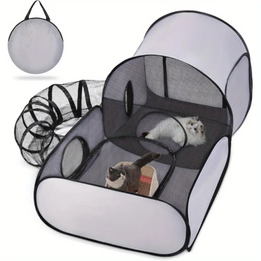Foldable Cat Play Tent