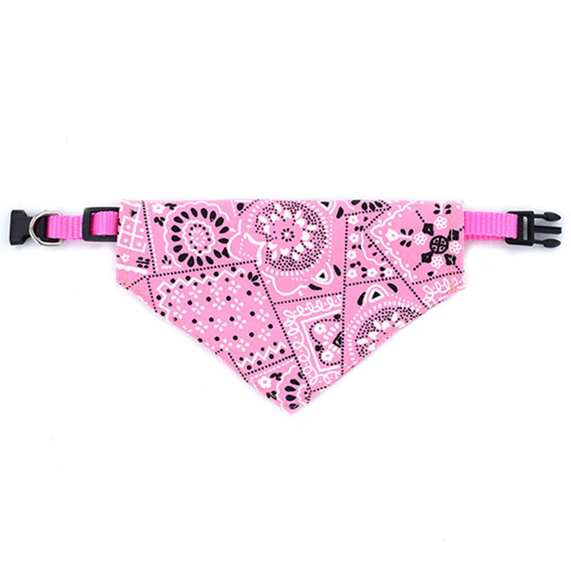 Printed Adjustable Pet Bandana