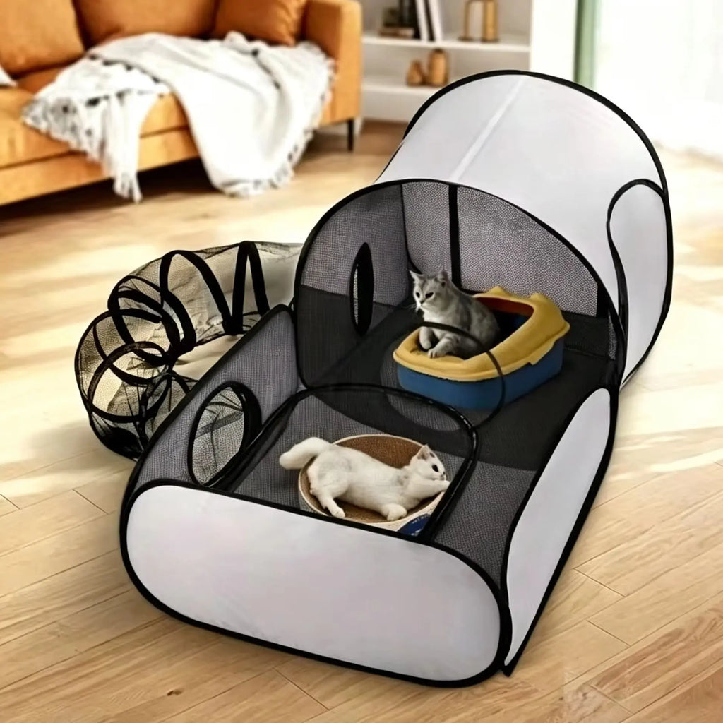 Foldable Cat Play Tent